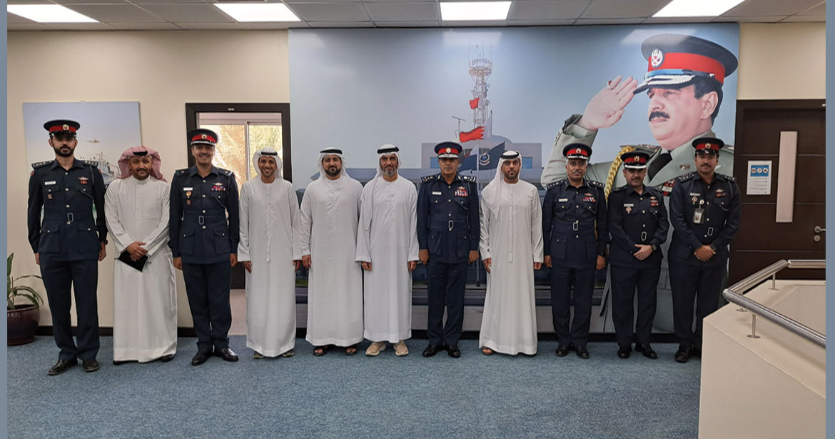 “A delegation from Tasneef and Thuraya was pleased with the meeting of Bahrain Coast Guard Senior Staff in September 2022”
