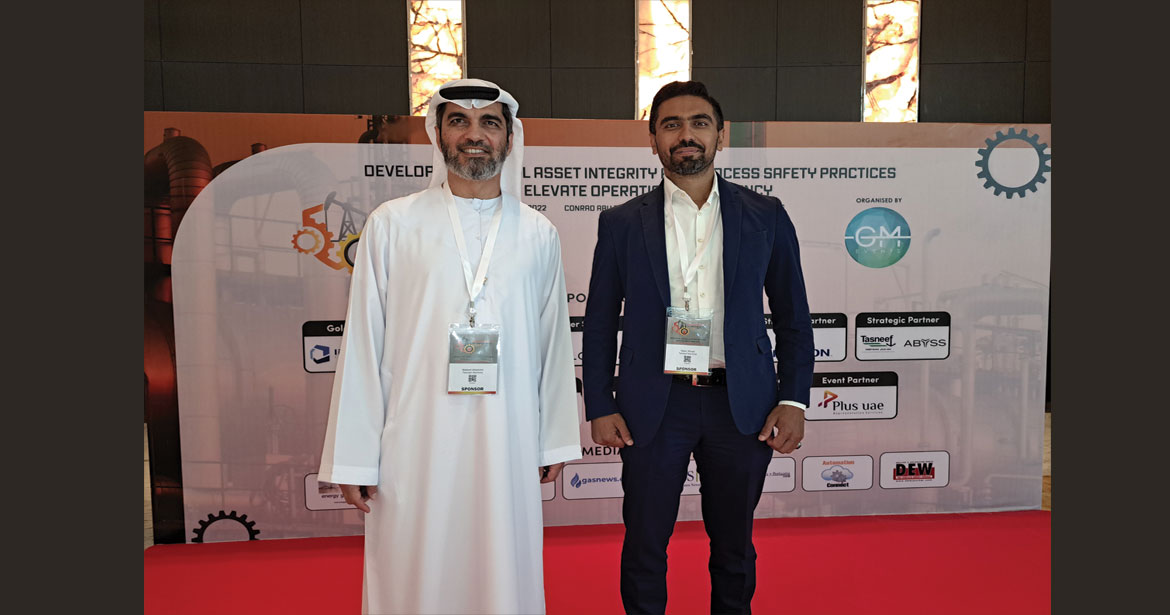 “Tasneef Maritime and Abyss Solutions participated in Asset Integrity and Process Conference for Oil & Gas in June 2022”