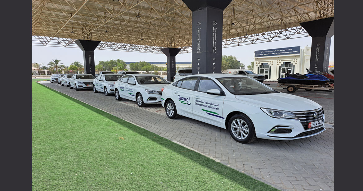 “Tasneef received new fleet of cars in June 2022 for Inspectors and Surveyors”